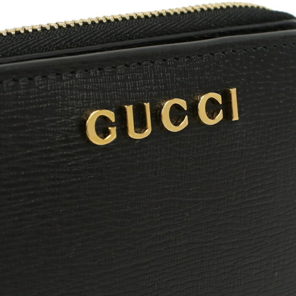 Gucci Script Bilfold Wallet Black - image 2